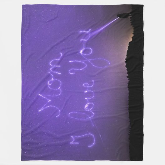 Mama Fleecedecke (Vorderseite)