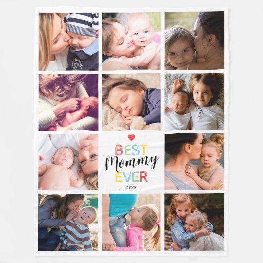 Mama Fleecedecke (Vorderseite)