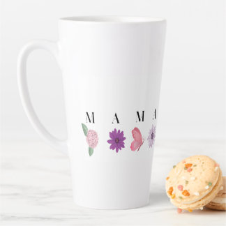 MAMA Floral Butterfly – Mother's Day Gift Milchtasse