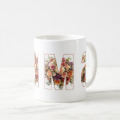 Mama Floral Coffee Mug Kaffeetasse (VorderseiteRechts)