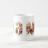 Mama Floral Coffee Mug Kaffeetasse (Mittel)
