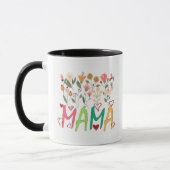 Mama Floral Garden Mug Tasse (Links)