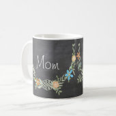 Mama Floral Garland Tasse (Vorderseite Links)