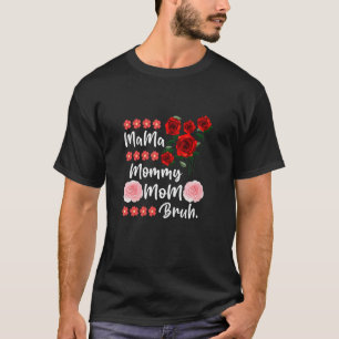 Mama Floral Mama Mama Boy Niedlich Mother Day Baby T-Shirt