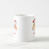 Mama Floral Muttertag Benutzerdefinierter Name Moh Kaffeetasse (Mittel)