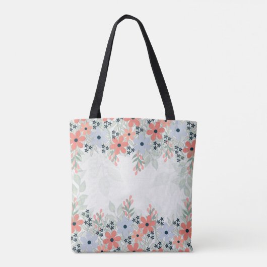 Mama Floral Tasche (Rückseite)