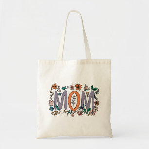 Mama Floral Tote Bag Tragetasche