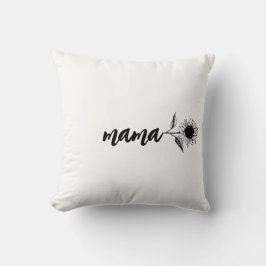 Mama flower gift kissen