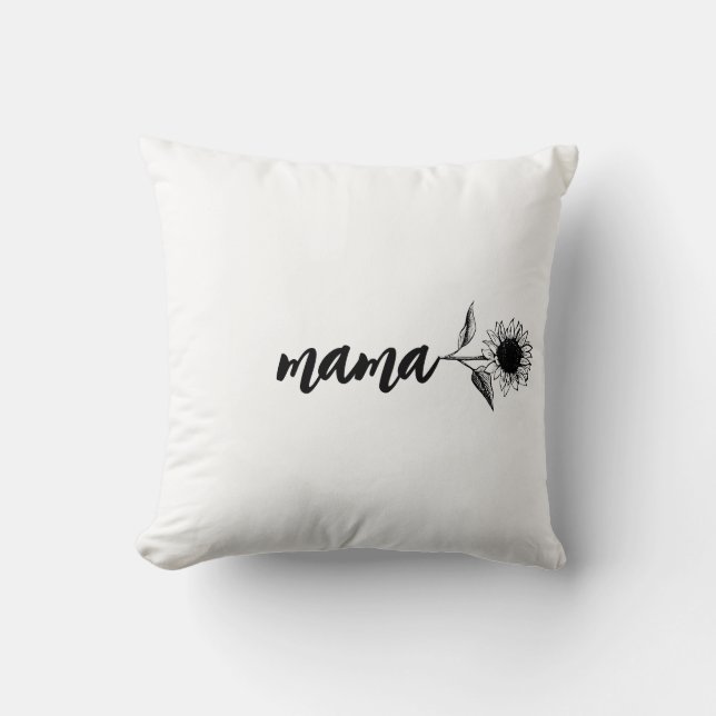 Mama flower gift kissen (Vorderseite)