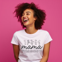 Mama Flowers Bibel Schriftzug Muttertagsgeschenk