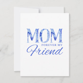 MAMA Forever My Friend Card Mitteilungskarte