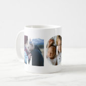 Mama Foto Benutzerdefiniertes Personalisiertes Fot Kaffeetasse (Vorderseite Links)