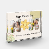 Mama Foto Block, Personalisiertes Muttertagsgesche (Links)