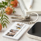 Mama Foto Collage Akryllische Schlüsselanhänger Mu (Vorderseite rechts)