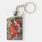 Mama Foto Collage Akryllische Schlüsselanhänger Mu (Rückseite)