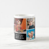 Mama Foto Collage Black Mthers Day Coffee Kaffeetasse (Mittel)