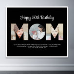 Mama Foto Collage Cutout Muttertag Geburtstag Poster<br><div class="desc">Feiern Sie mit dieser Mama Foto Collage Design die besonderen Momente mit Ihrer Mutter. Dieses individuell gestaltbare Design eignet sich hervorragend, um ein personalisiertes und herzliches Geschenk für Muttertag und Geburtstag zu schaffen. Zeichnen Sie eine wunderschöne Collage mit dem Wort MAMA, mit wertvollen Momenten, die eine visuelle Reise der wertvollen...</div>