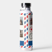 Mama Foto Collage Letter Postumarmung Trinkflasche (Rechts)