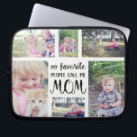 Mama-Foto-Collage meine Lieblingsleute rufen mich Laptopschutzhülle<br><div class="desc">Mama-Foto-Collage meine Lieblingsleute rufen mich Mama-Neopren-Schoss-Spitzen-Hülse an. Laden Sie Ihre eigenen Fotos,  um dieses Spaßgeschenk für Mama besonders anzufertigen. Text liest "meinen Liebling,  den Leute mich MAMA" im Schwarzen anrufen. Sechs Fotos umgeben Text. Eine personalisierte Geschenkidee für Mütter.</div>