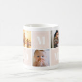 Mama Foto Collage Mütter Tag Kaffeetasse (Mittel)