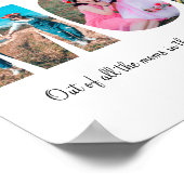 Mama Foto Collage Poster (Ecke)
