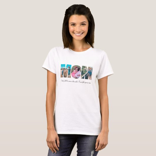 Mama Foto Collage Shirt (Vorne ganz)