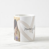 Mama Foto Creme elegant stilvoll Kaffeetasse (Mittel)