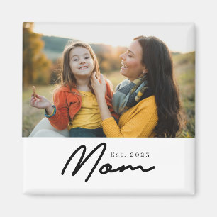 Mama Foto gegründet Magnet