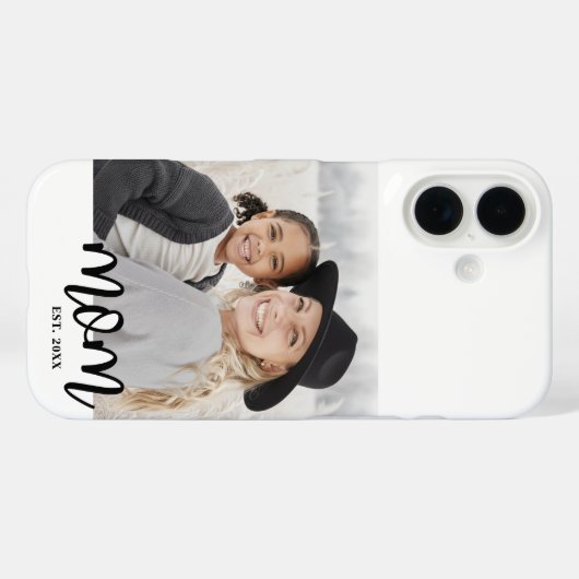 Mama: Foto-Geschenk Case-Mate iPhone Hülle (Rückseite (Horizontal))