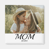 Mama Foto-Geschenk Magnet (Vorne)