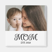 Mama: Foto-Geschenk Magnet (Vorne)