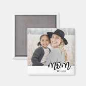Mama: Foto-Geschenk Magnet (Vorderseite/Rückseite)