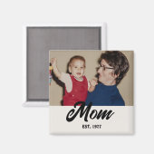 Mama: Foto-Geschenk Magnet (Vorderseite/Rückseite)