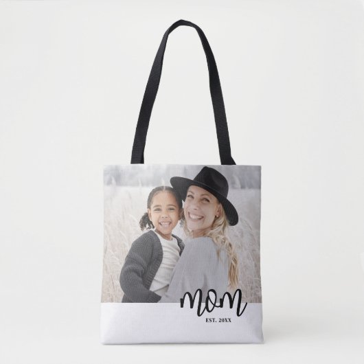 Mama: Foto-Geschenk Tasche (Vorderseite)