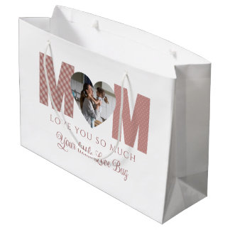 Mama Foto Geschenktasche Große Geschenktüte
