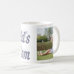 Mama Foto Grautext Kaffeetext Tasse