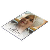 Mama Foto Memorial Tribute Guest Book Notizblock (Linke Seite)