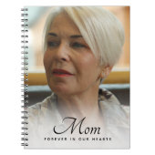 Mama Foto Memorial Tribute Guest Book Notizblock (Vorderseite)
