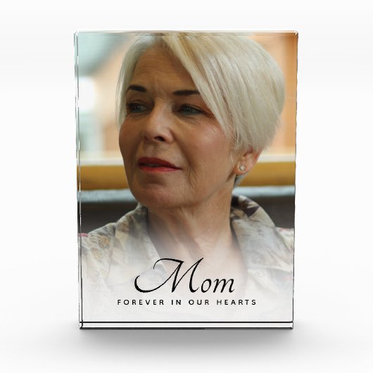 Mama Foto Personalisiert Gedenkfeier Beerdigung (Vorderseite)