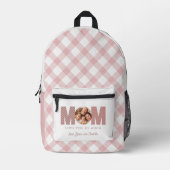 Mama Foto Rucksack (Vorderseite)