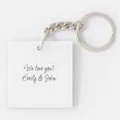 Mama Foto Schlüsselanhänger für den Muttertag (Rückseite)