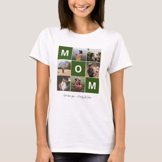 Mama Foto Shirt für den Muttertag (Vorderseite)