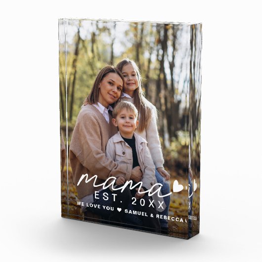 Mama Foto überlagert Muttertag (Rechts)