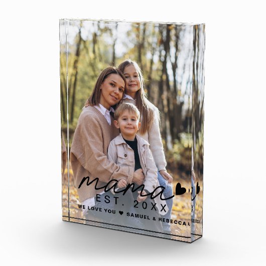 Mama Foto überlagert Muttertag (Rechts)