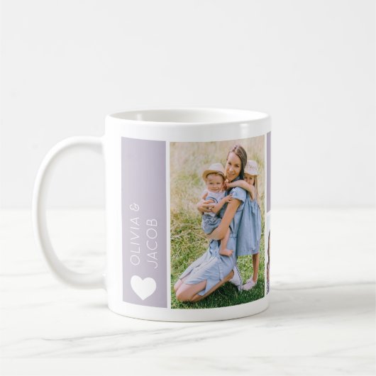 Mama FotoCollage Custom Kaffeetasse (Links)