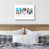 Mama FotoCollage Leinwand (Insitu (Schlafzimmer))