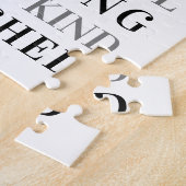 Mama FotoCollage Moderne Typografie Puzzle (Seite)