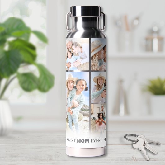 Mama Fotocollage Trinkflasche