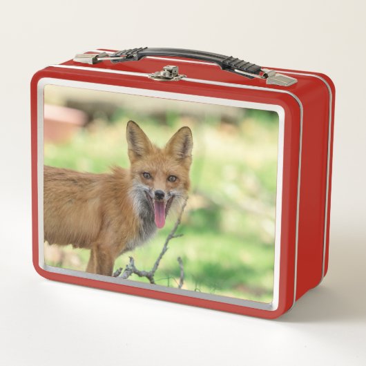 Mama Fox im Hudson Valley Metall Brotdose (Vorderseite)