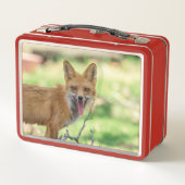 Mama Fox im Hudson Valley Metall Brotdose (Rückseite)